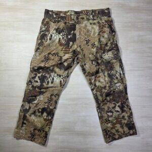 KRYPTEK Tactical Pants Camo Size XL Brown Highlander Camo Hunt Cargo
